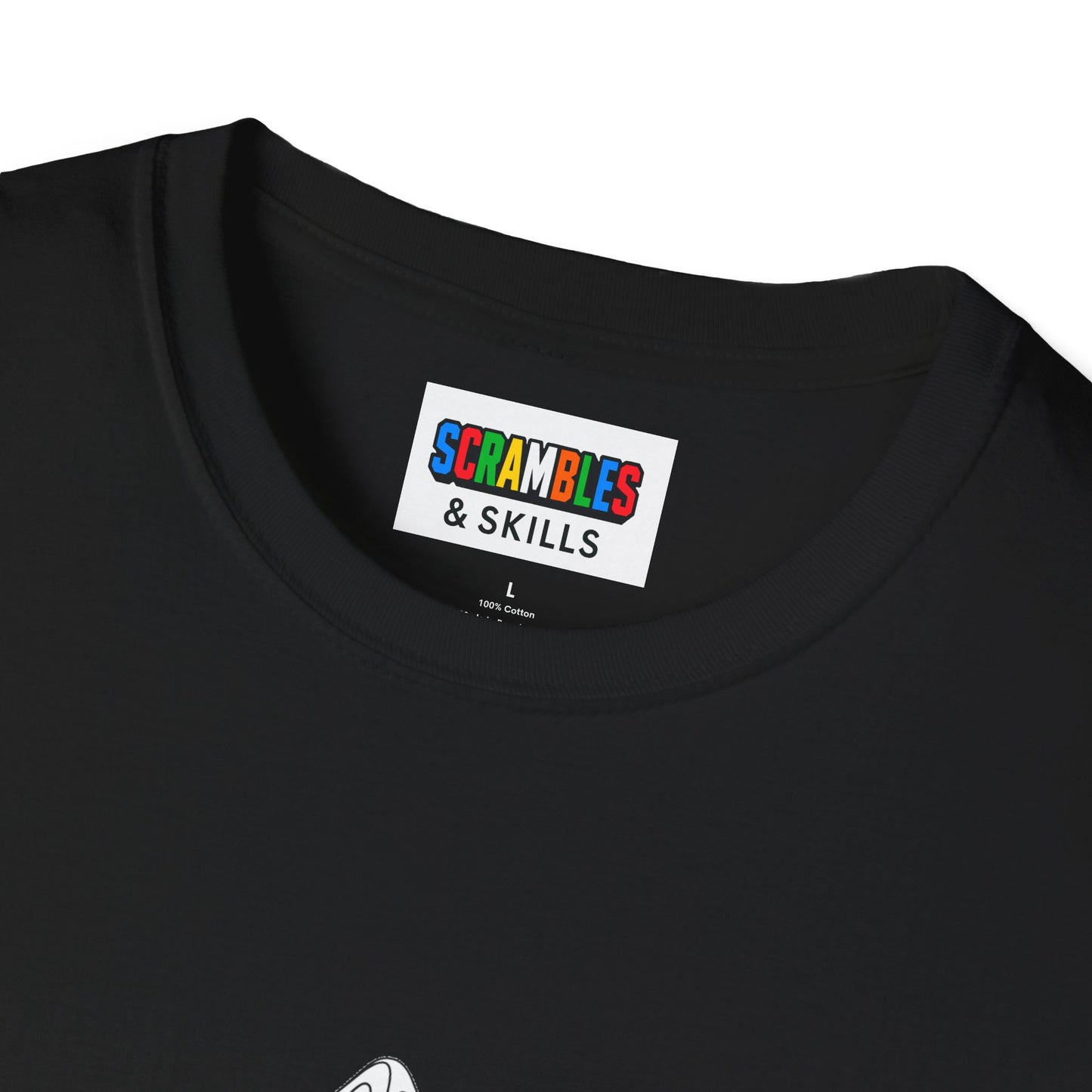 Pyraminx Doodle  - Rubik's Cube Art Unisex Graphic Softstyle T-Shirt