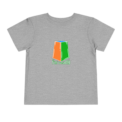 I'm Ready Rubiks Cube Art Toddler Short Sleeve T-Shirt