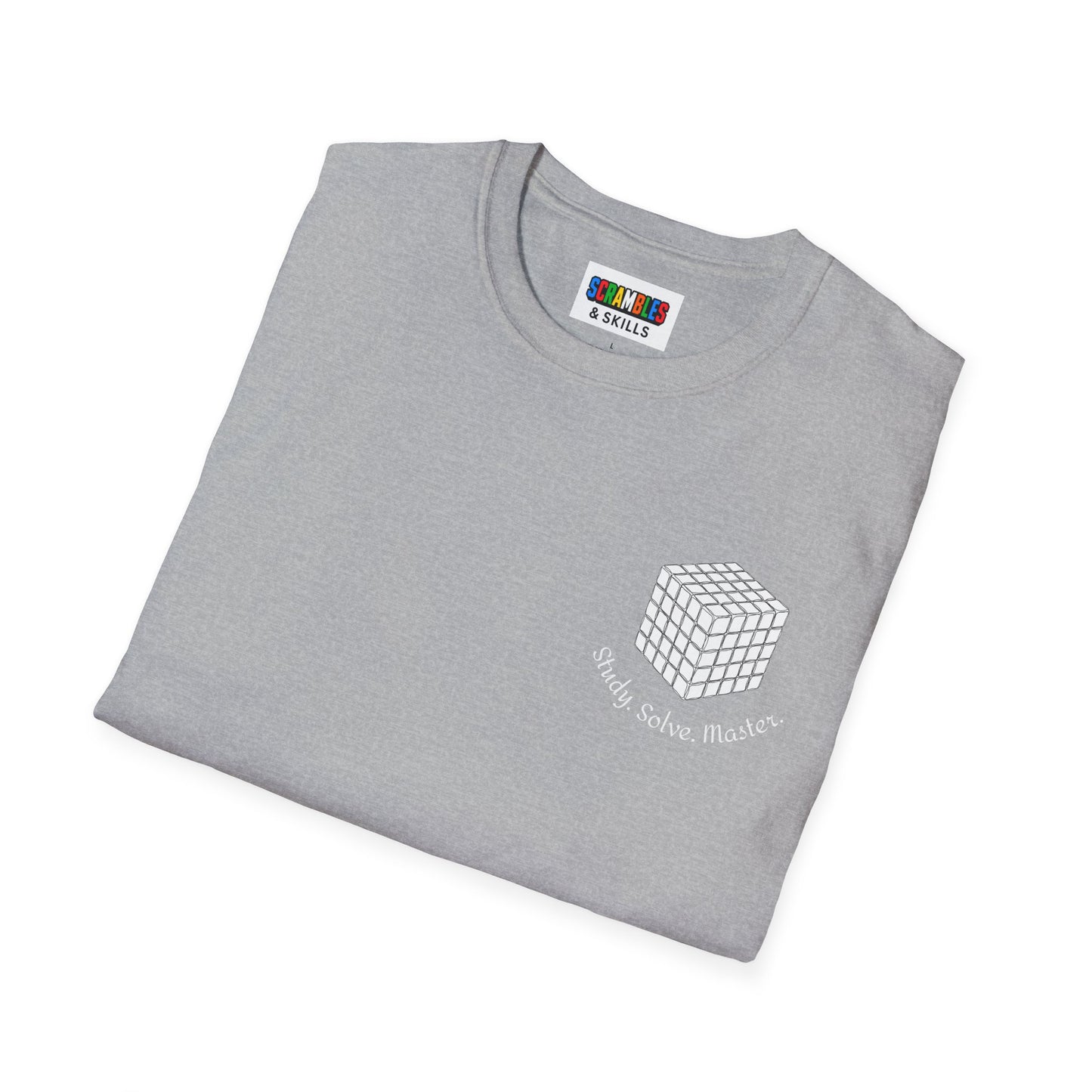 5x5 Doodle (Subtle) Unisex Graphic Softstyle T-Shirt