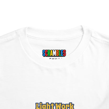 Skewb Light Work Rubiks Cube Art Toddler Short Sleeve T-Shirt