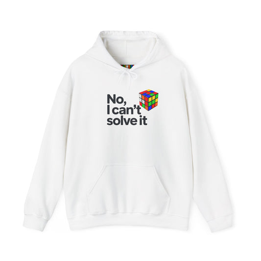 No, I Can't Solve It Unisex Heavy Blend™ Hooded Sweatshirt
