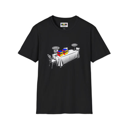 3x3 Multi Blind Comp Day Unisex Graphic Softstyle T-Shirt