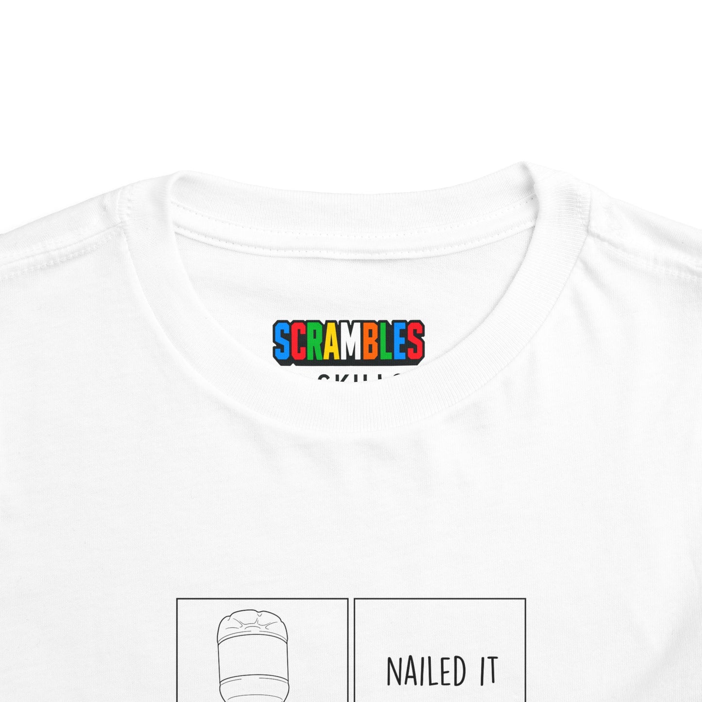 Nailed It Trick shot Toddler Short Sleeve T-Shirt