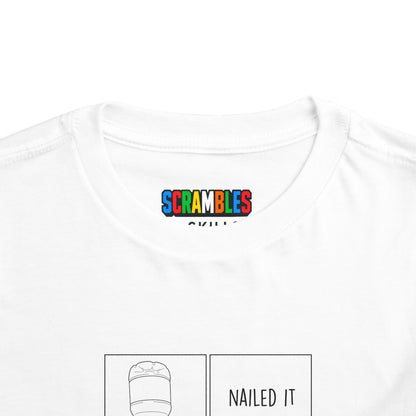 Nailed It Trick shot Toddler Short Sleeve T-Shirt