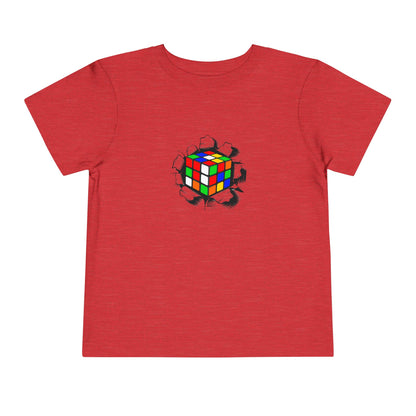 Crashing Out - Rubiks Cube Toddler Short Sleeve T-Shirt
