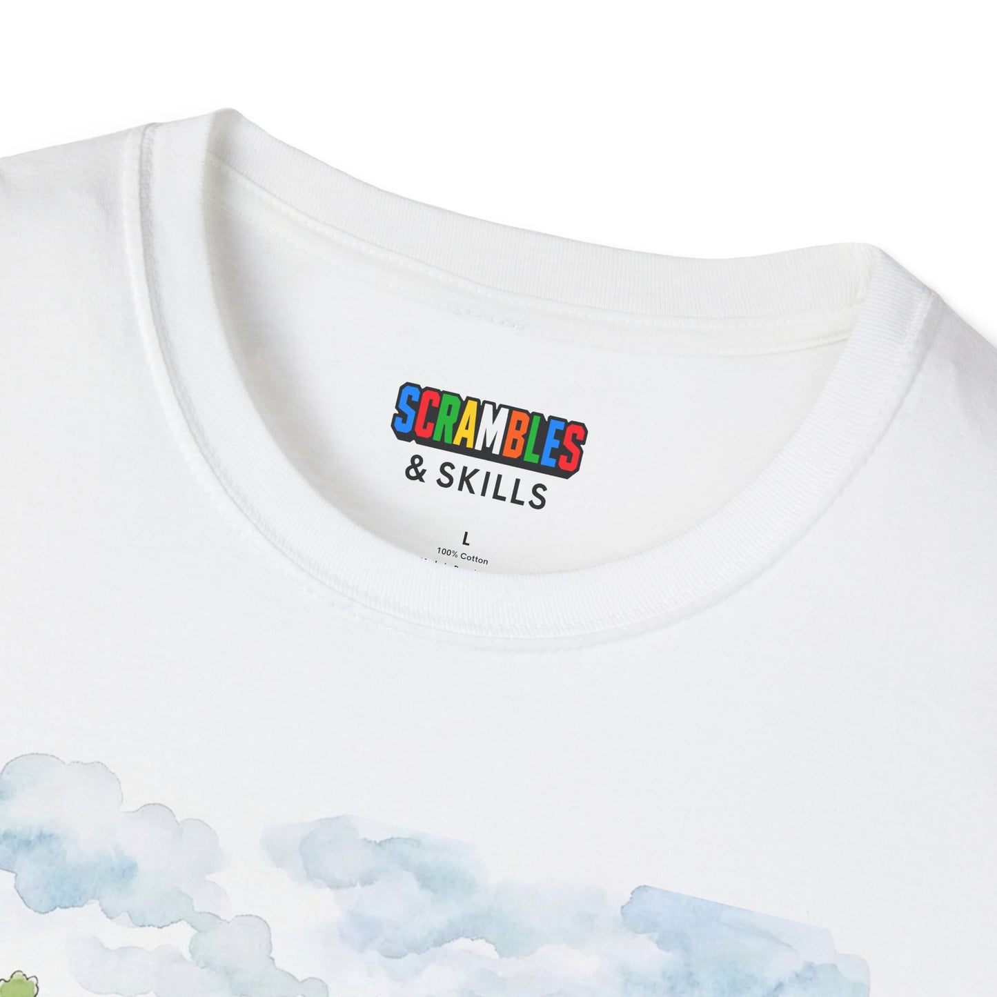 Farm Watercolor Unisex Graphic Softstyle T-Shirt