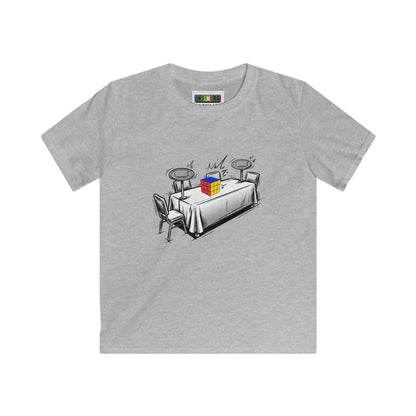 3x3 Comp Day - Rubik's Cube Art  Kids Softstyle Tee