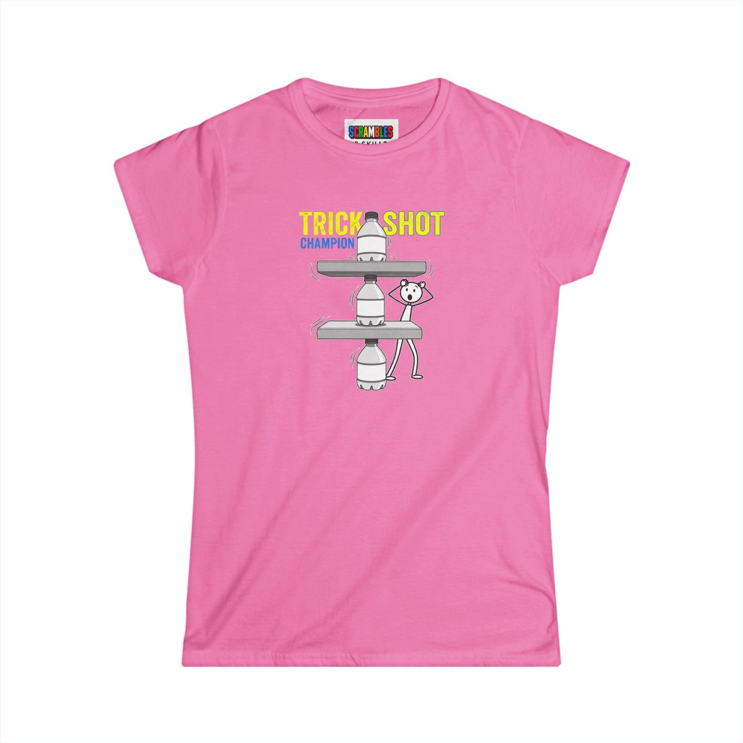 Trick shot Champion Women's Softstyle T-Shirt