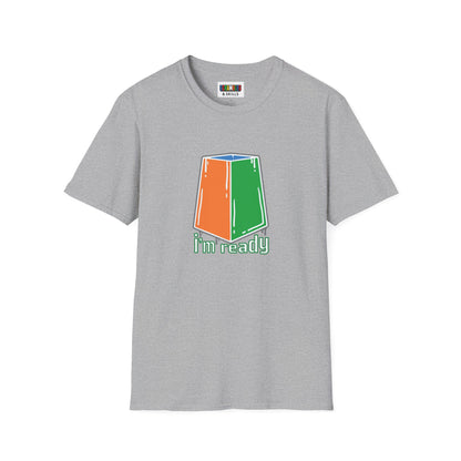 I'm Ready Rubiks Cube Art Unisex Graphic Softstyle T-Shirt