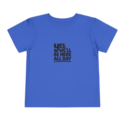 All Day Toddler - Rubik's Cube Art  Short Sleeve T-Shirt