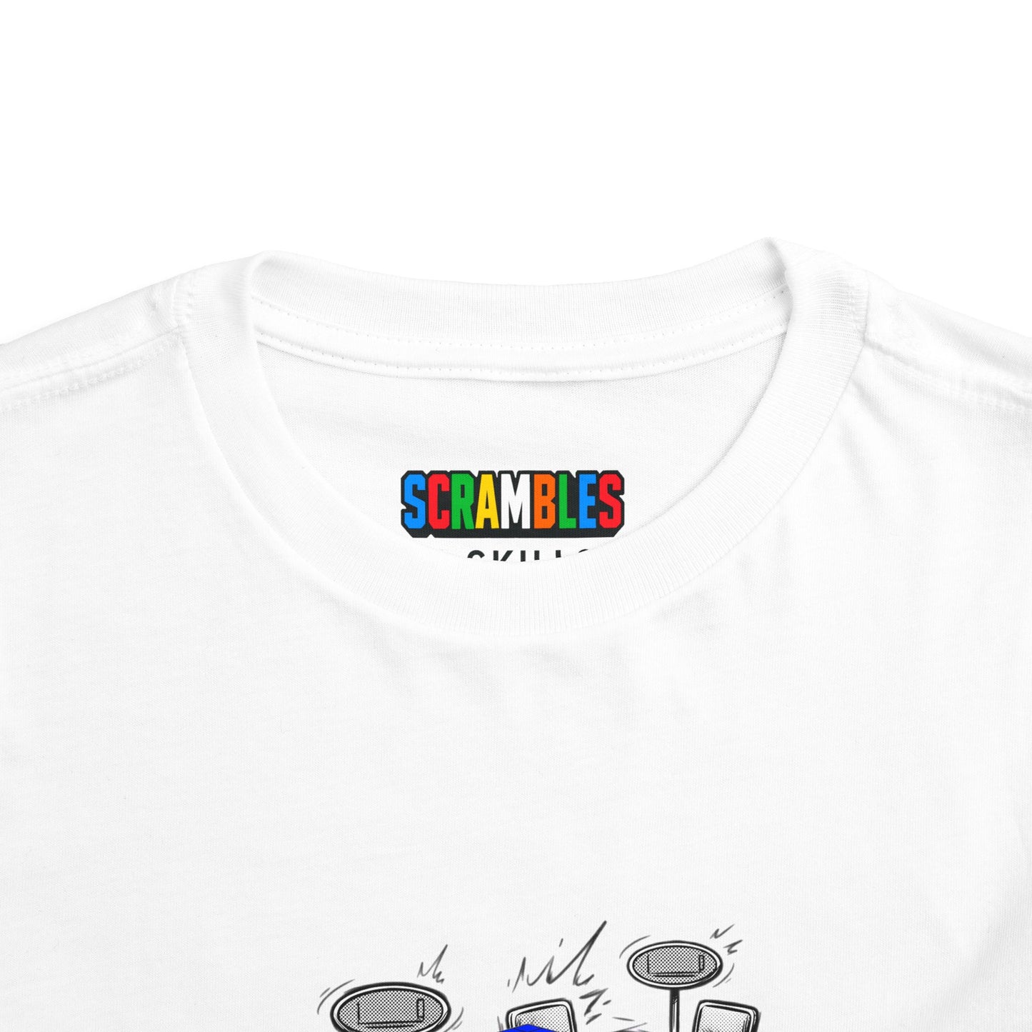 3x3 Comp Day  - Rubik's Cube Art Toddler Short Sleeve T-Shirt