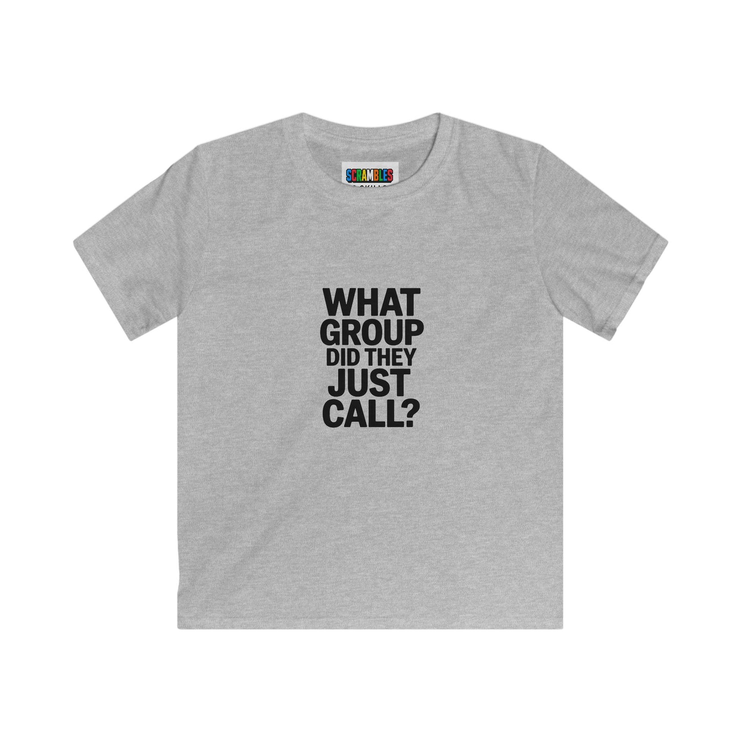 What Group - Rubik's Cube Art  Kids Softstyle Tee