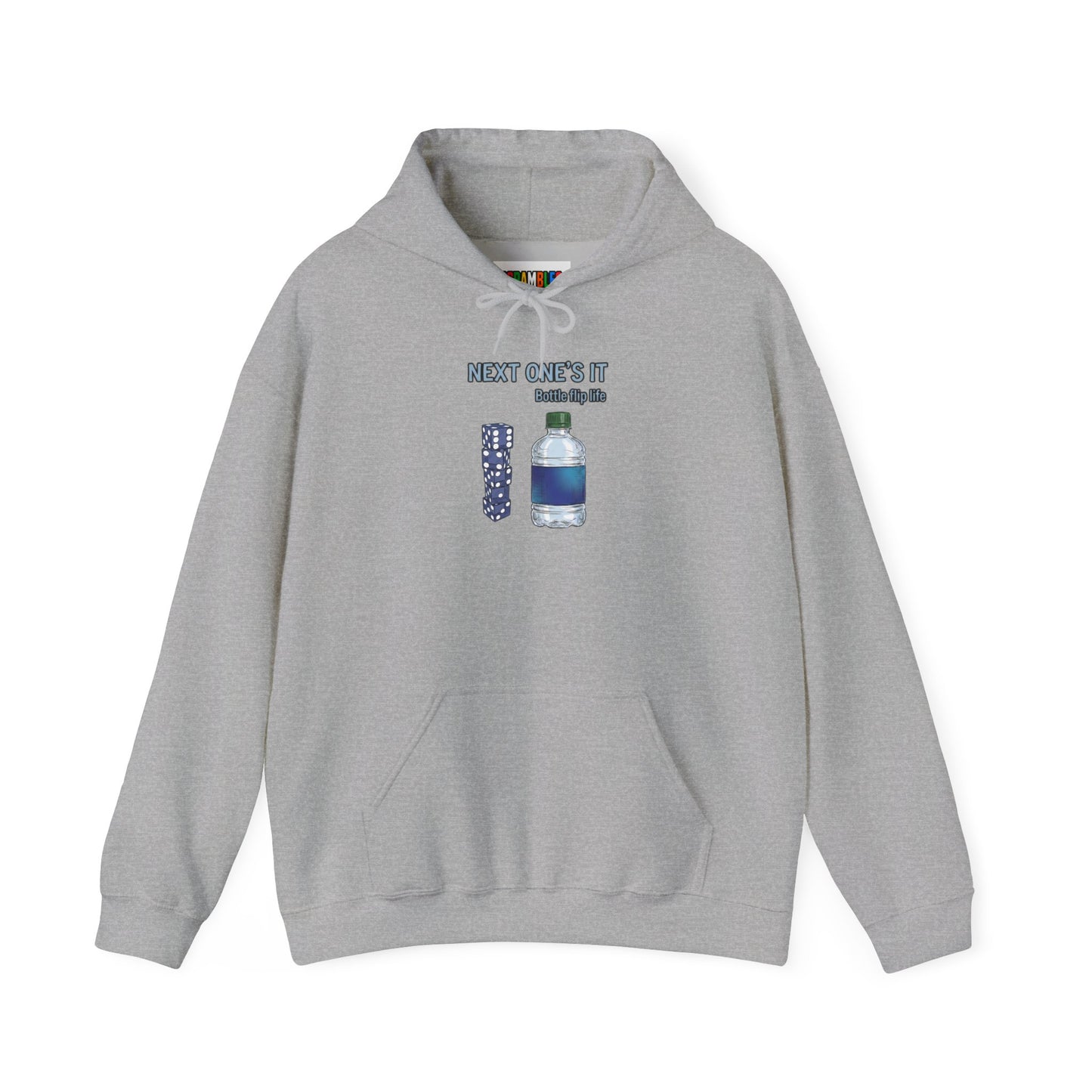 Next One's It Bottle Flip Art Unisex Heavy Blend™ Hooded Sweatshirt