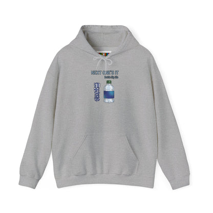 Next One's It Bottle Flip Art Unisex Heavy Blend™ Hooded Sweatshirt