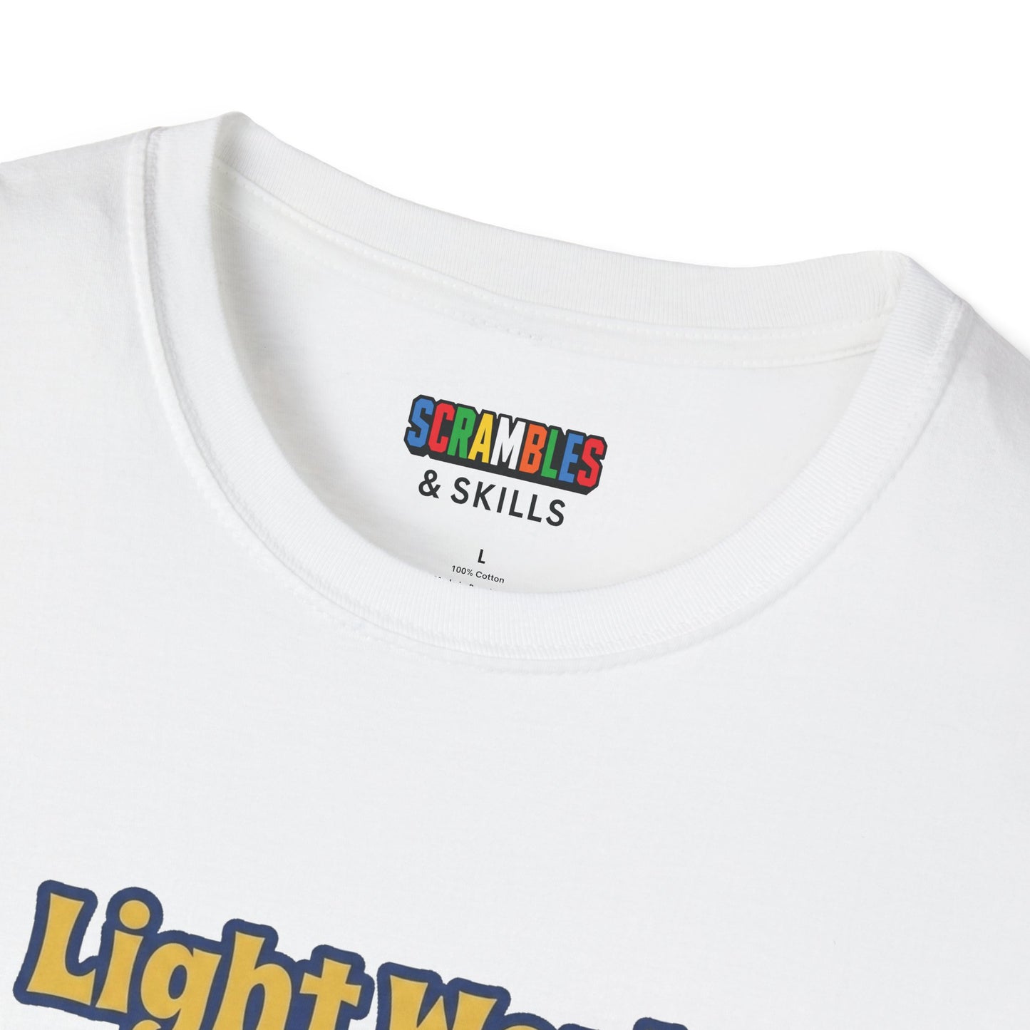 Skewb Light Work Rubiks Cube Art Unisex Graphic Softstyle T-Shirt