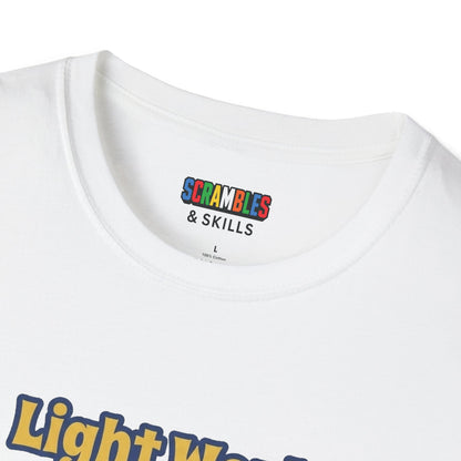 Skewb Light Work Rubiks Cube Art Unisex Graphic Softstyle T-Shirt