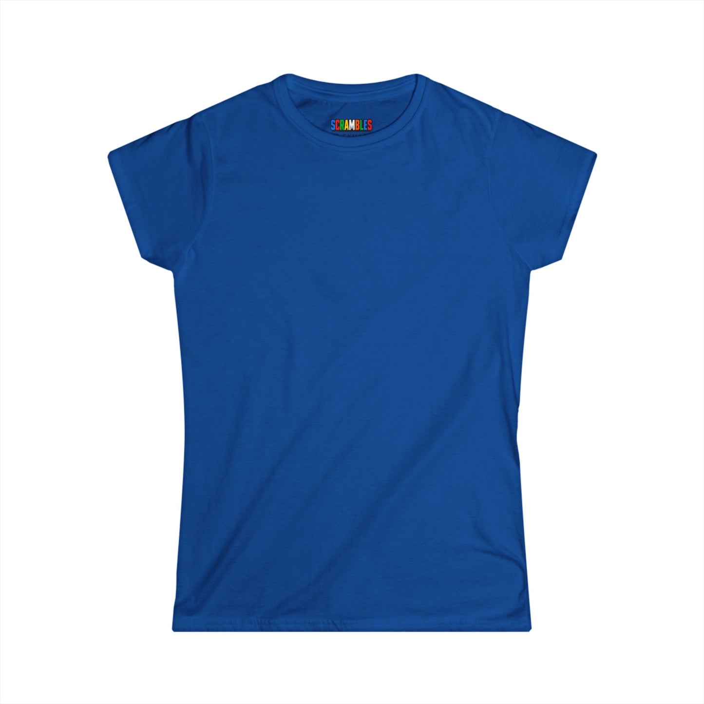 Women's Custom Personal Best  - Rubik's Cube Art  Softstyle T-Shirt
