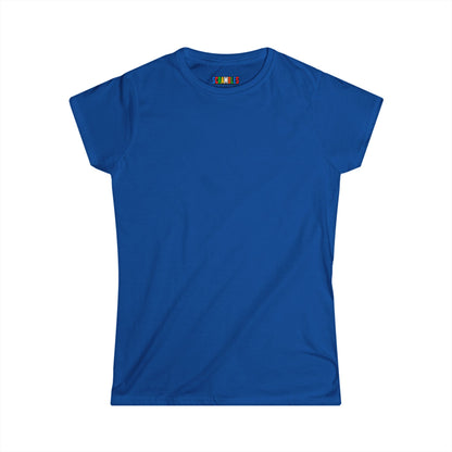 Women's Custom Personal Best  - Rubik's Cube Art  Softstyle T-Shirt