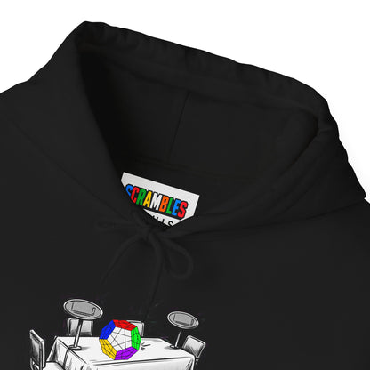 Megaminx Comp Day - Rubik's Cube Art Unisex Heavy Blend™ Hooded Sweatshirt