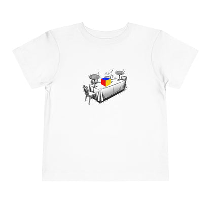 5x5 Comp Day  - Rubik's Cube Art Toddler Short Sleeve T-Shirt