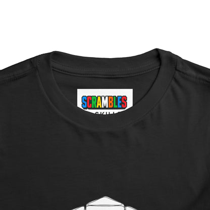Skewb Doodle - Rubik's Cube Art  Toddler Short Sleeve T-Shirt