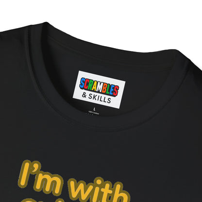 I'm With Cubers Unisex Graphic Softstyle T-Shirt