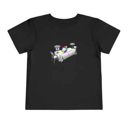 Megaminx Comp Day - Rubik's Cube Art Toddler Short Sleeve T-Shirt