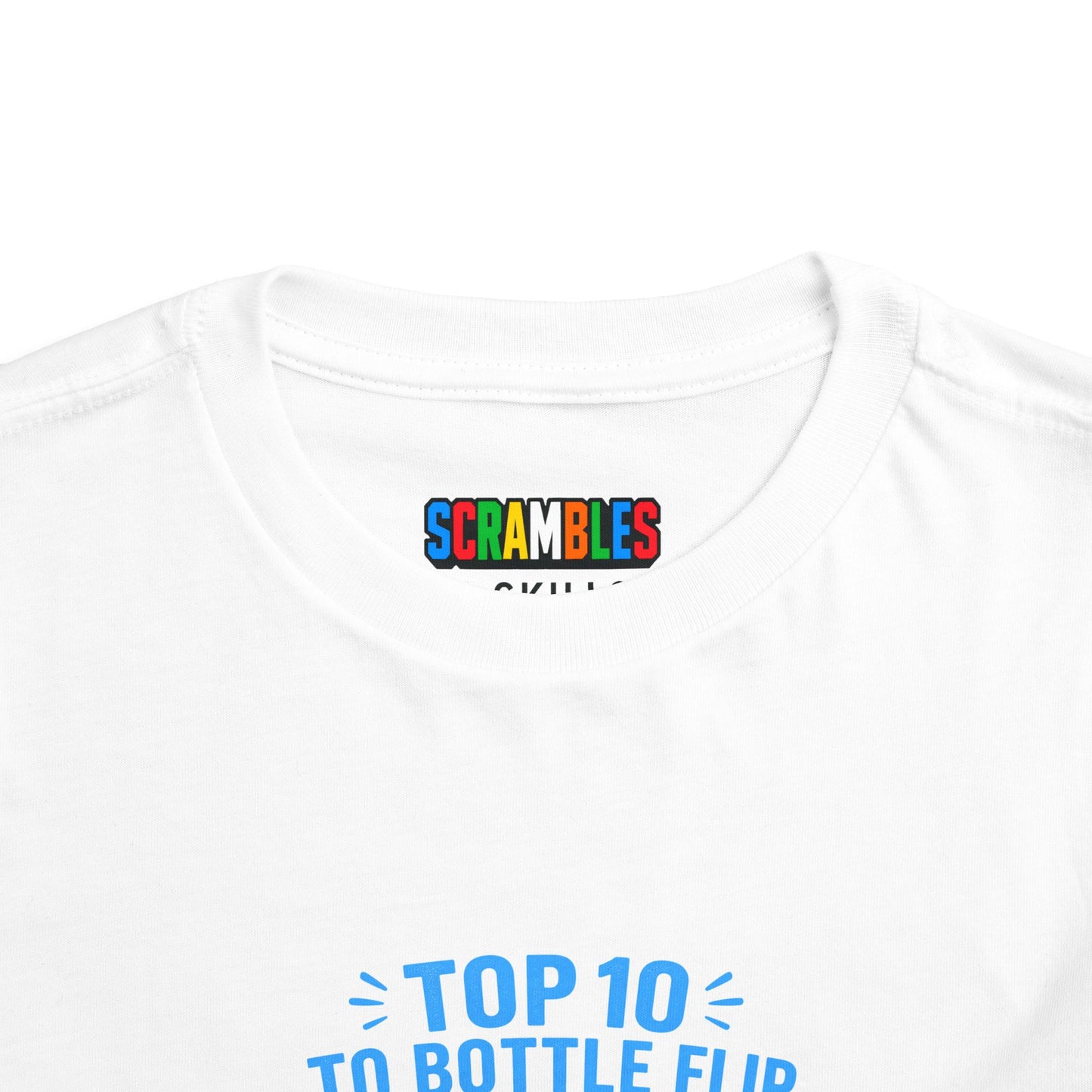 Top 10 to Bottle Flip Toddler Short Sleeve T-Shirt