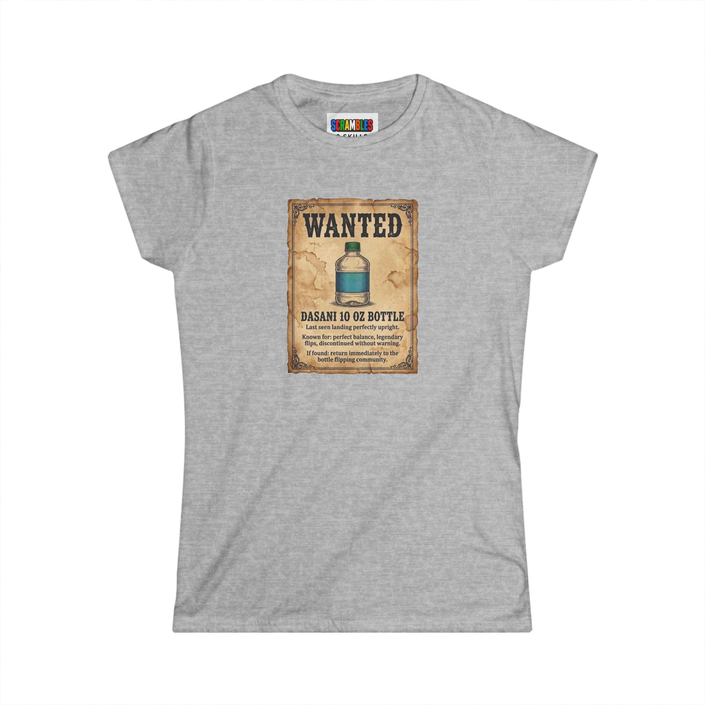Dasani 10 Wanted Trick shot Women's Softstyle T-Shirt