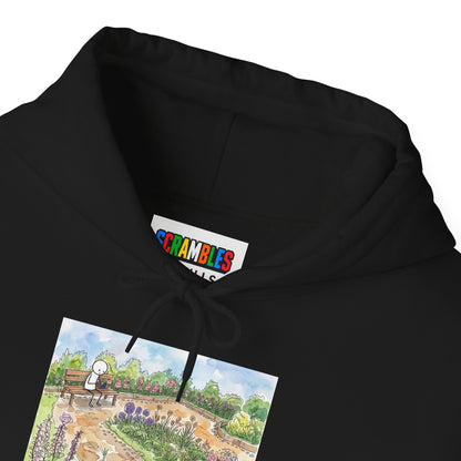 Garden Watercolor  Unisex Heavy Blend™ Hooded Sweatshirt