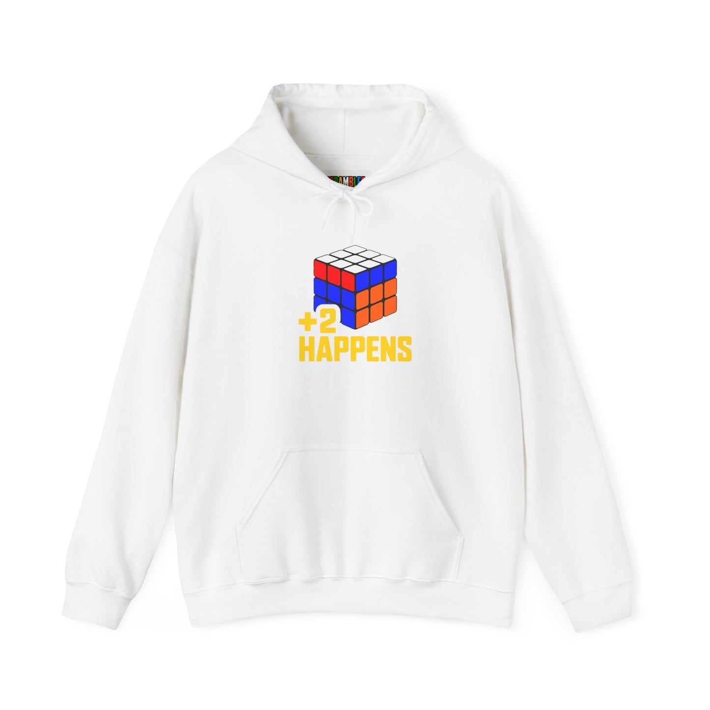 +2 Happens Unisex Heavy Blend™ Hooded Sweatshirt