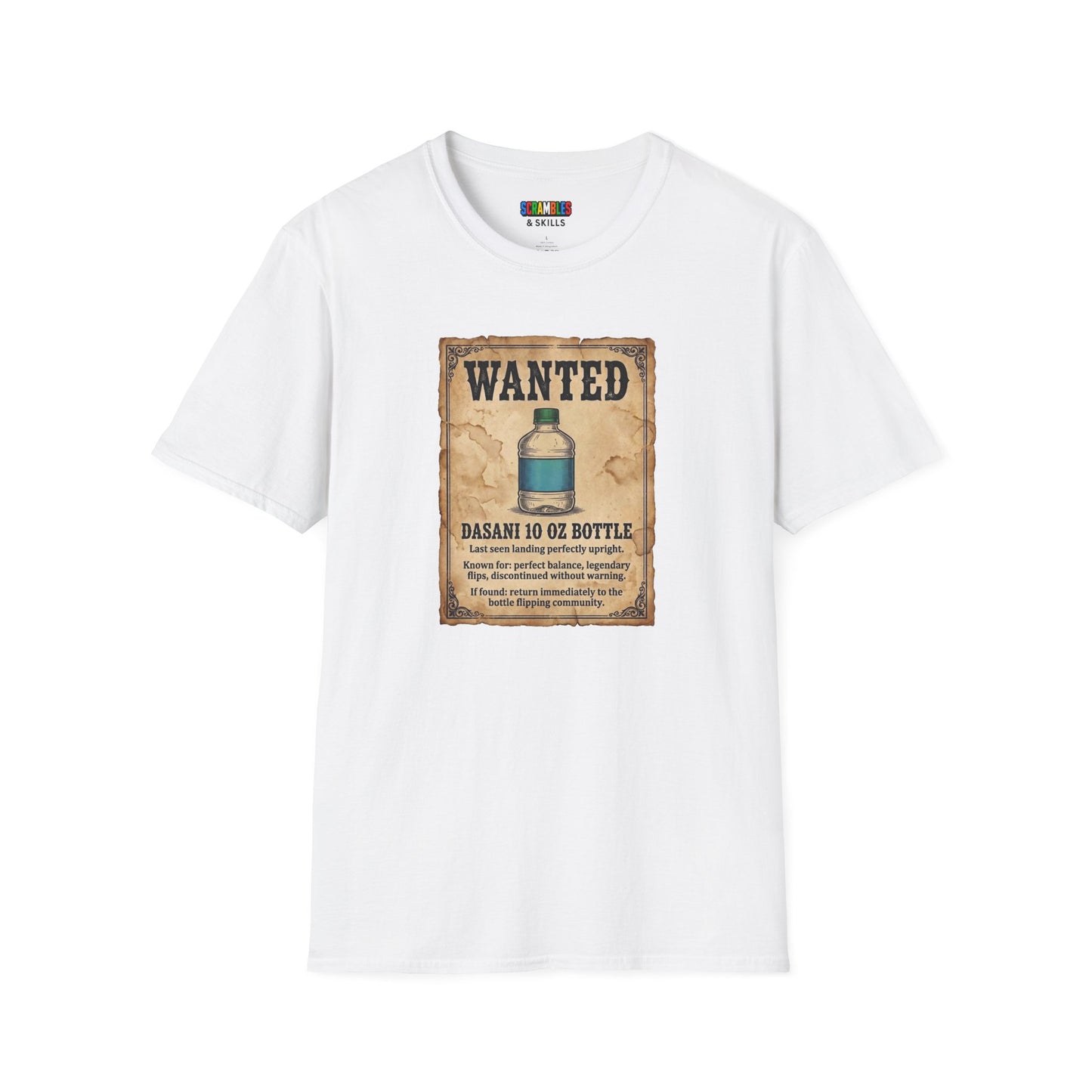 Dasani 10 Wanted Trick shot Unisex Graphic Softstyle T-Shirt