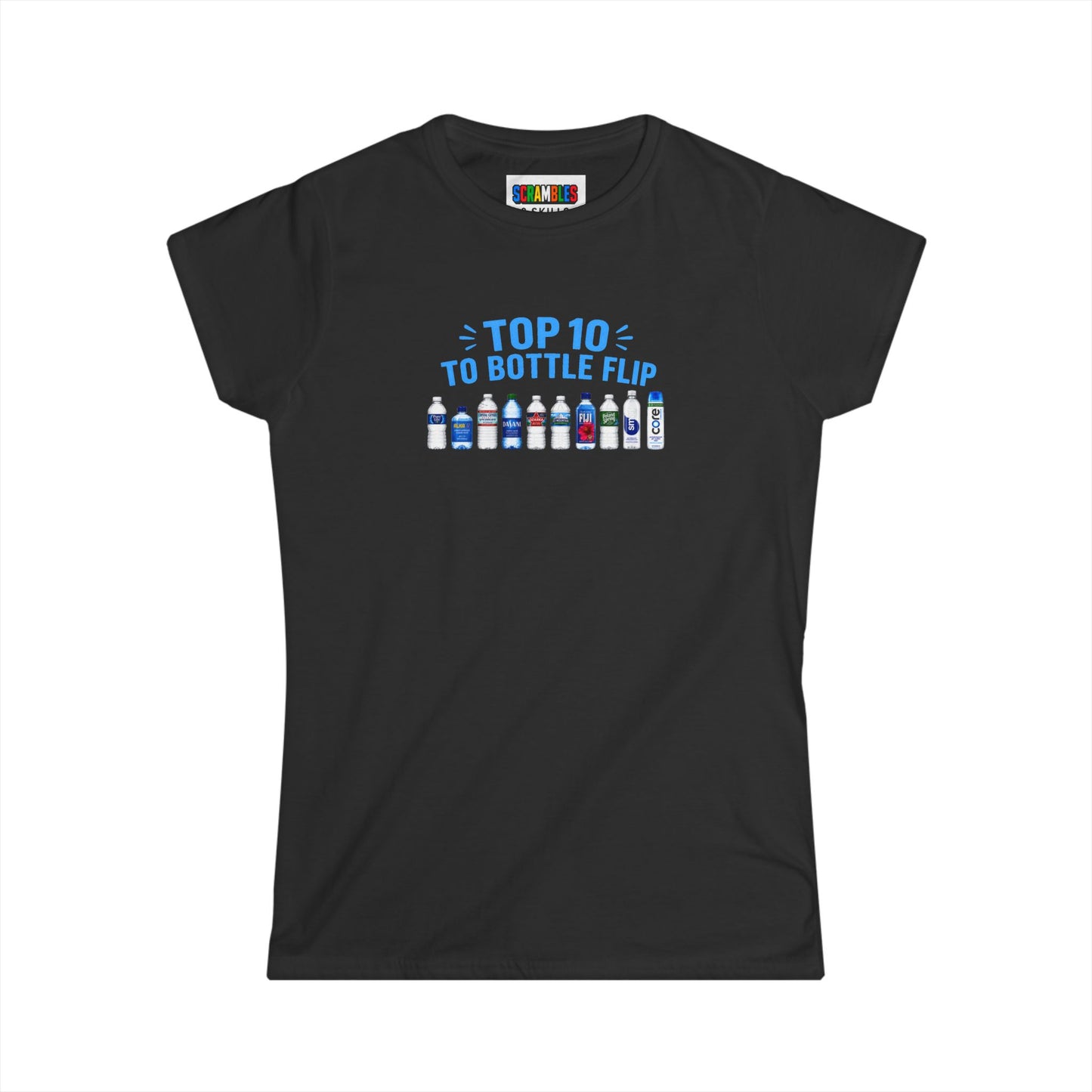 Top 10 to Bottle Flip  Women's Softstyle T-Shirt