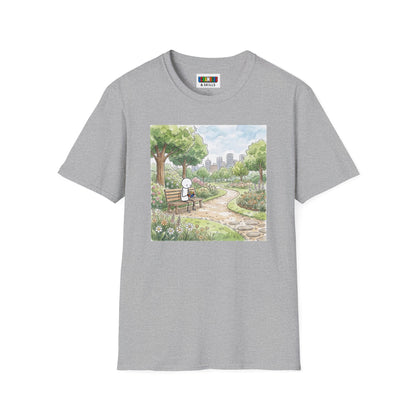 City Park Watercolor Unisex Graphic Softstyle T-Shirt