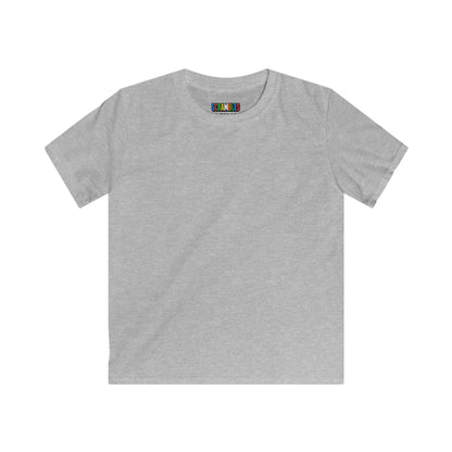 Kids Custom Personal Best  - Rubik's Cube Art Softstyle T-Shirt