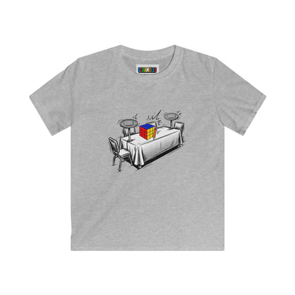 3x3 Fewest Moves Comp Day - Rubik's Cube Art  Kids Softstyle Tee