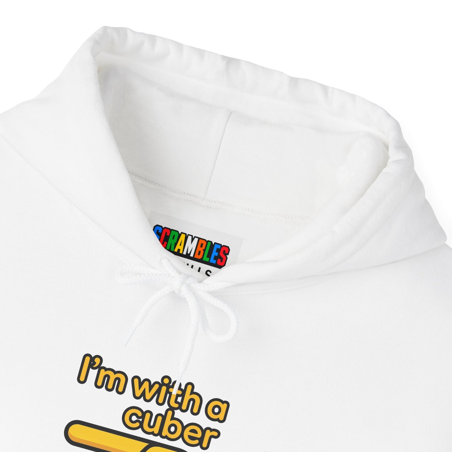 I'm With A Cuber Unisex Heavy Blend™ Hooded Sweatshirt