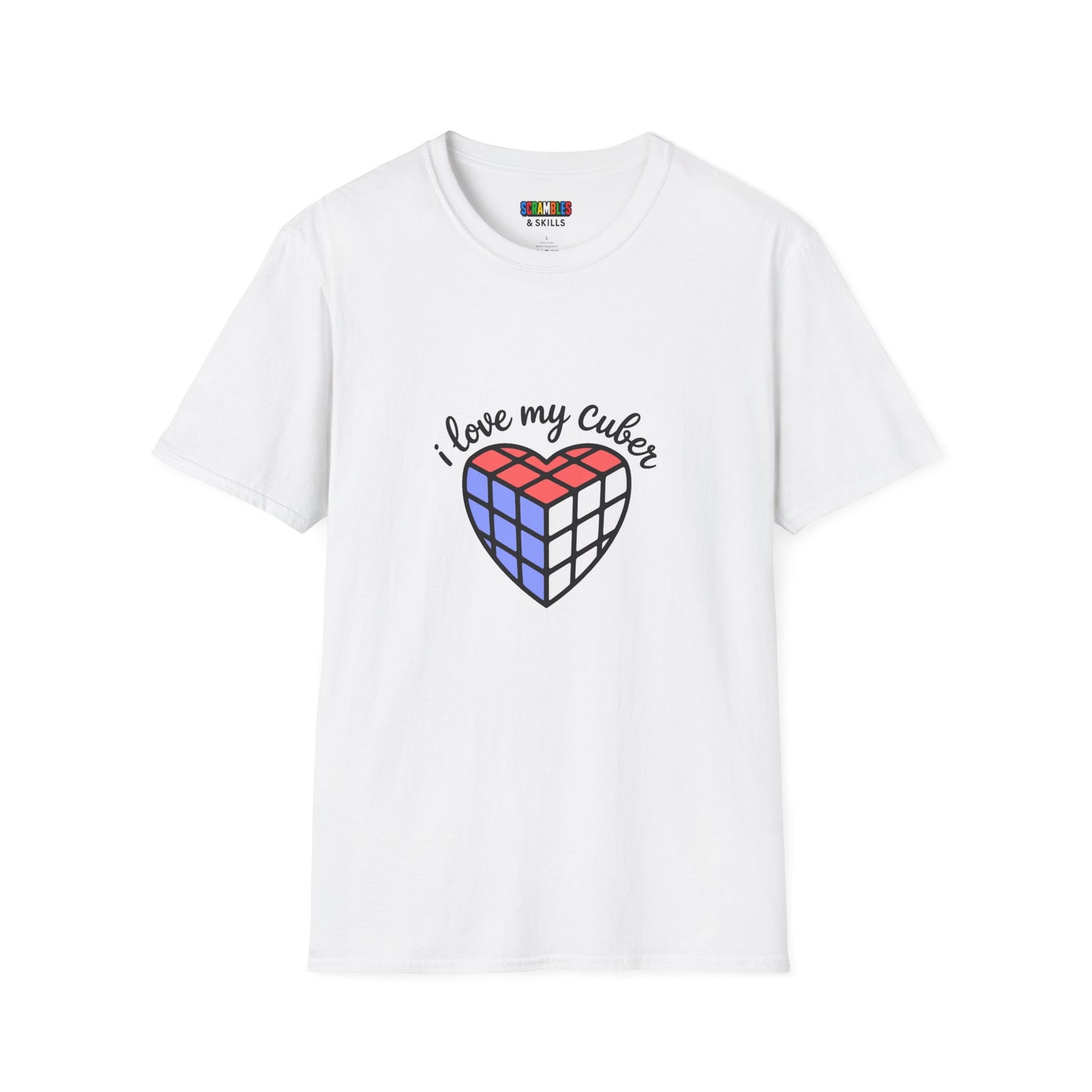 I Love My Cuber Unisex Graphic Softstyle T-Shirt