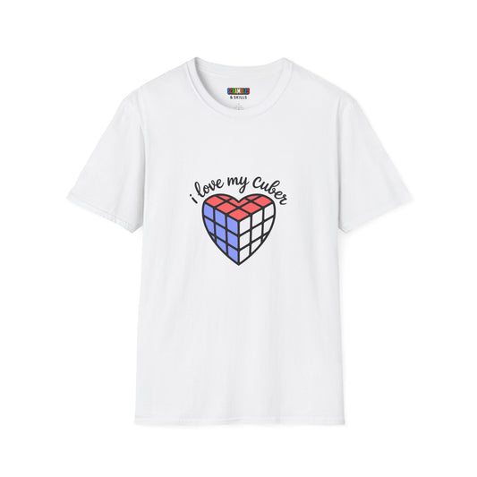 I Love My Cuber Unisex Graphic Softstyle T-Shirt