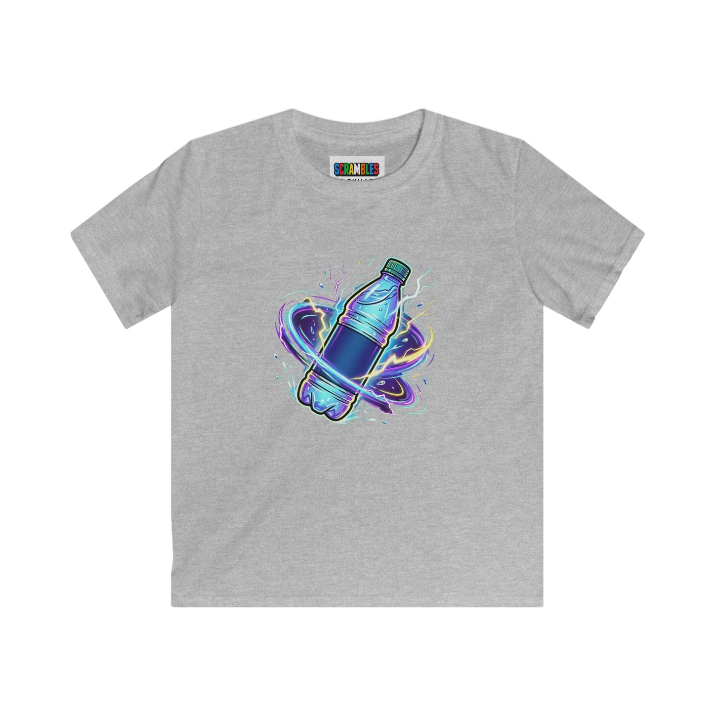 Electric Flip - Trick Shot Kids Softstyle Tee