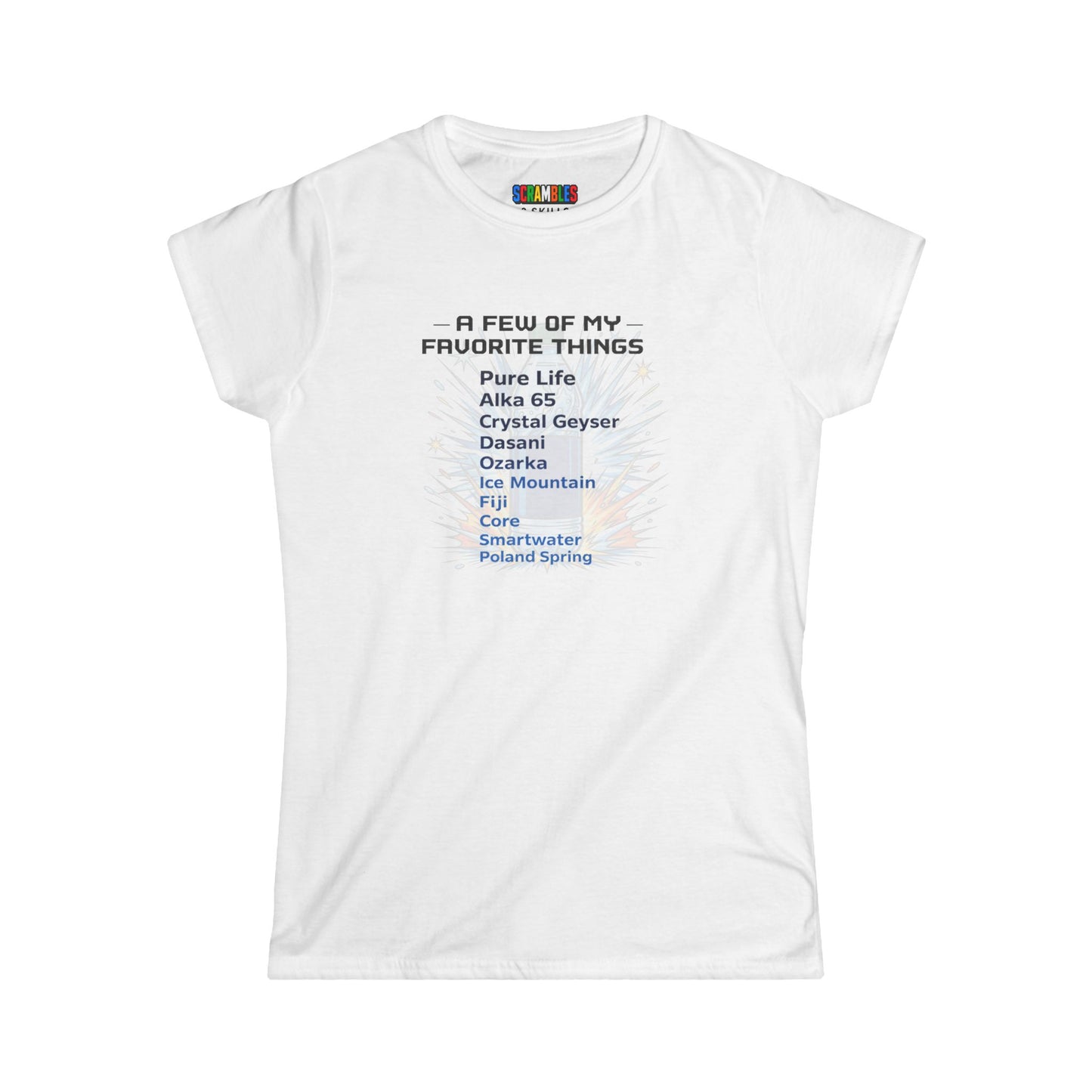 Favorite Things Bottle Flipping Women's Softstyle T-Shirt