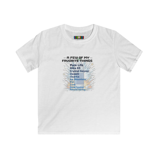 Favorite Things Bottle Flipping Kids Softstyle Tee
