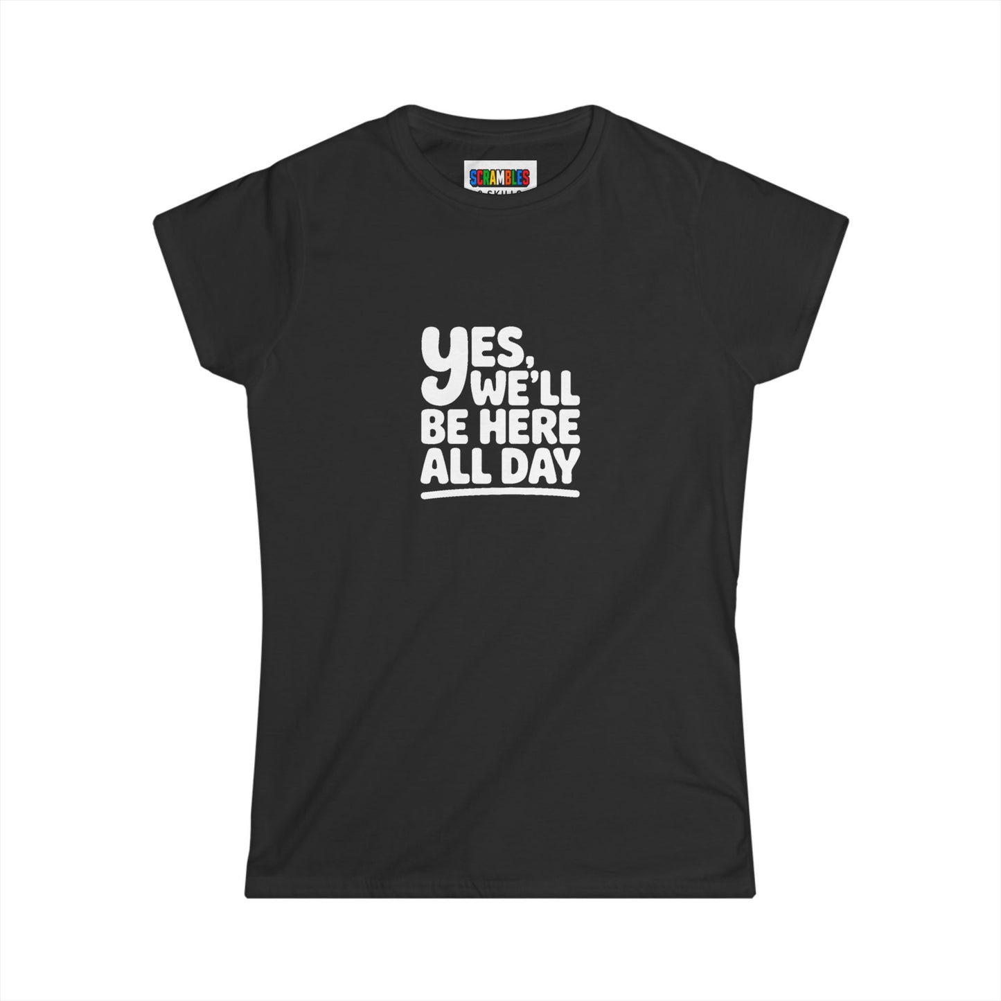 All Day - Cubing Women's Softstyle T-Shirt