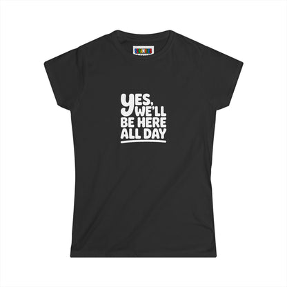 All Day - Cubing Women's Softstyle T-Shirt