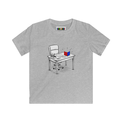 Priorities  - Rubik's Cube Art Kids Softstyle Tee