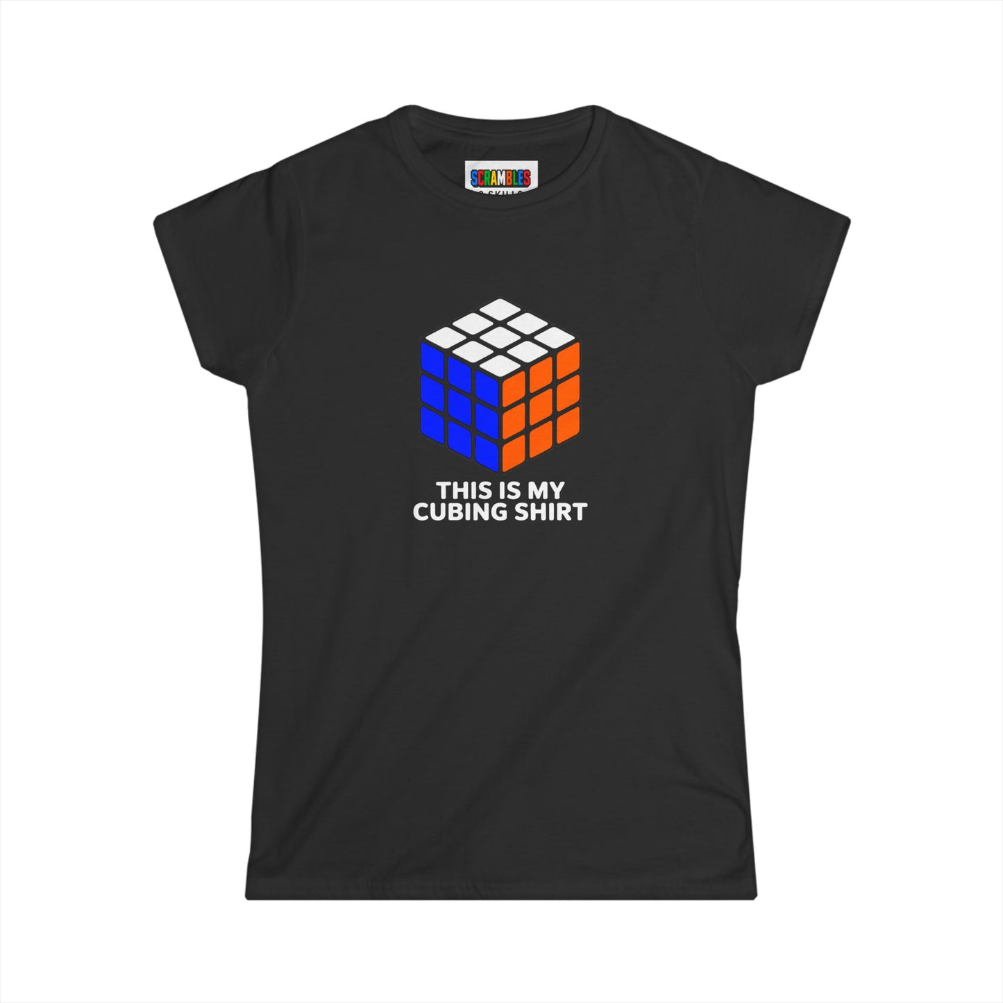 This Is My Cubing Shirt Women's Softstyle T-Shirt