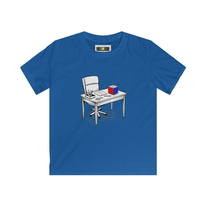 Priorities  - Rubik's Cube Art Kids Softstyle Tee