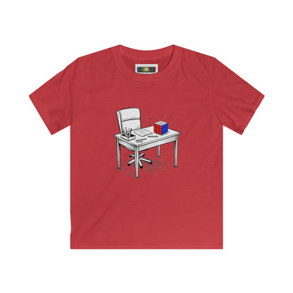Priorities  - Rubik's Cube Art Kids Softstyle Tee