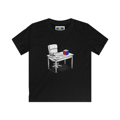 Priorities  - Rubik's Cube Art Kids Softstyle Tee