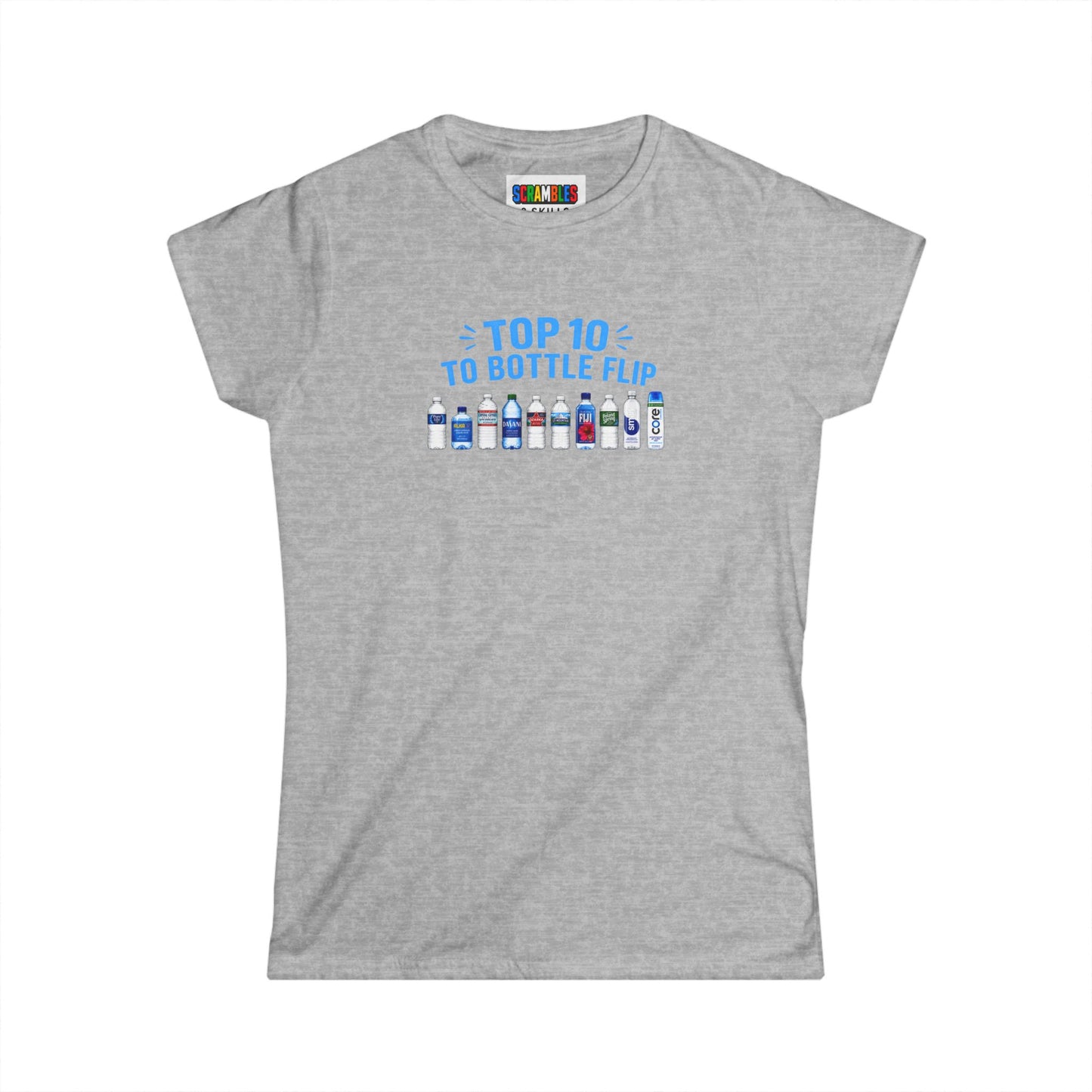 Top 10 to Bottle Flip  Women's Softstyle T-Shirt